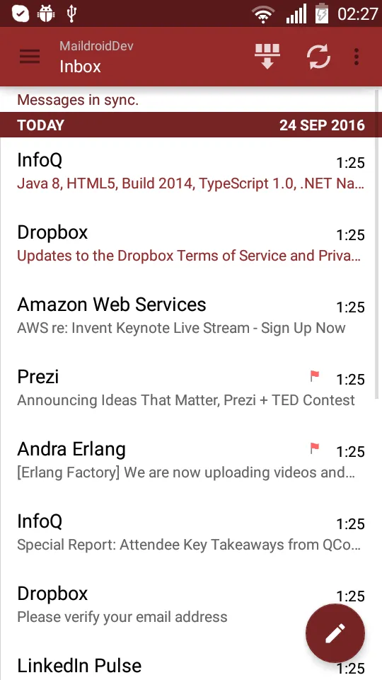 MailDroid -  Email App | Indus Appstore | Screenshot