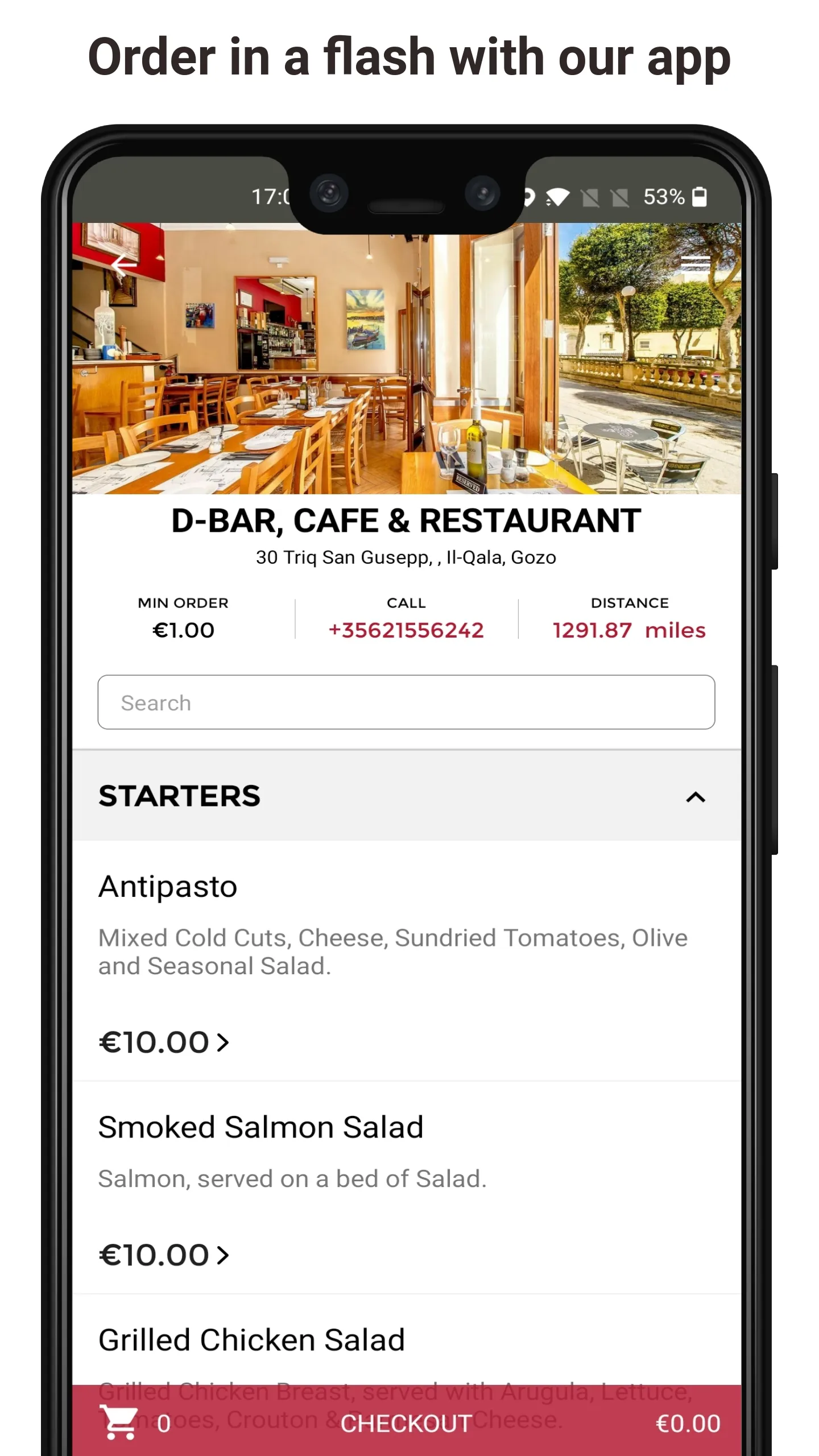 D-BAR, CAFE & RESTAURANT | Indus Appstore | Screenshot