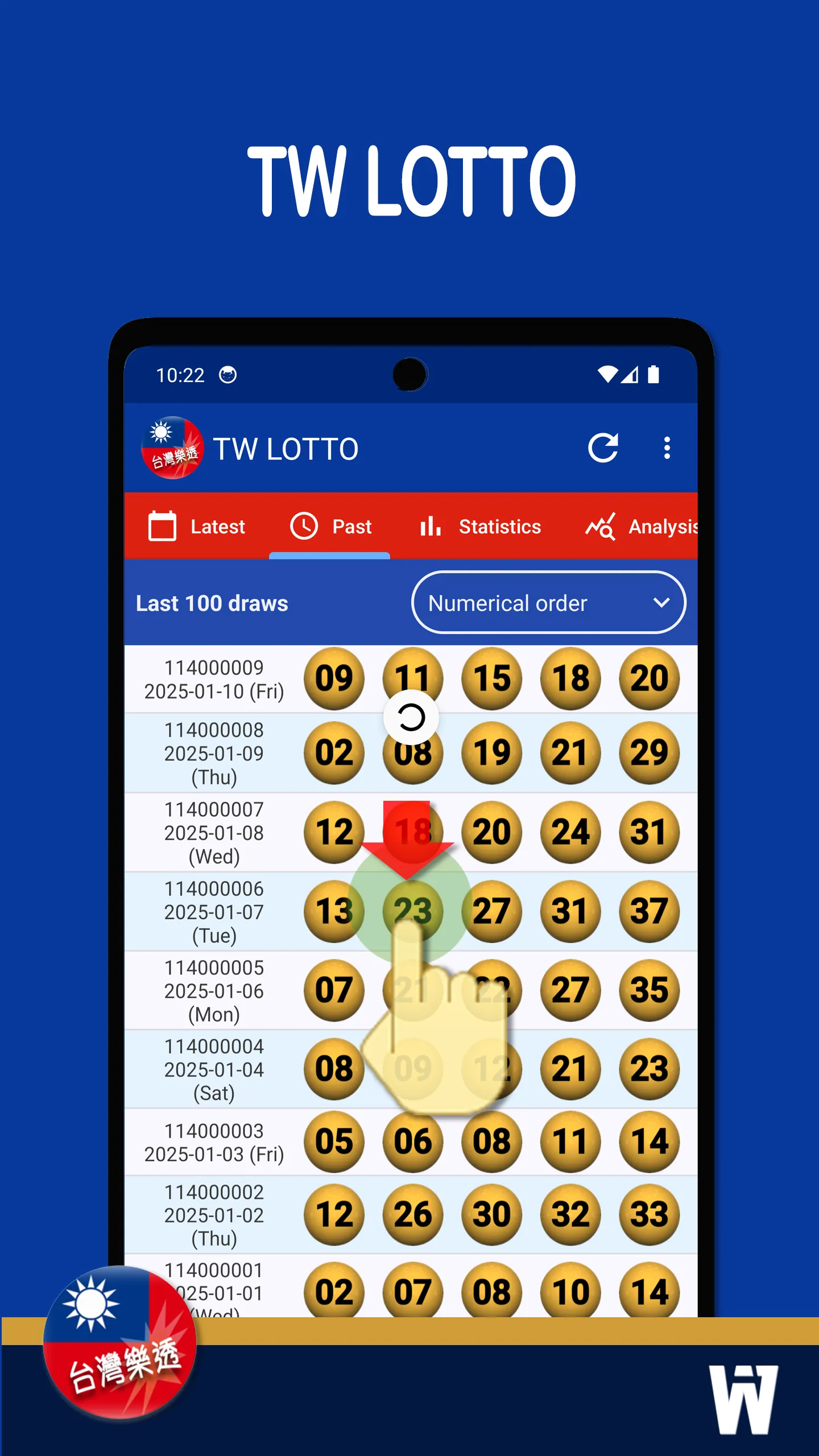 TW LOTTO | Indus Appstore | Screenshot