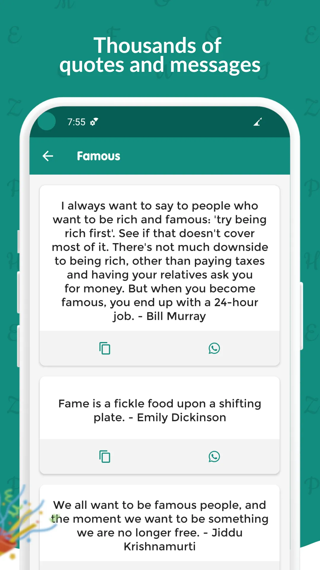 QuotesZ - Citations and Status | Indus Appstore | Screenshot