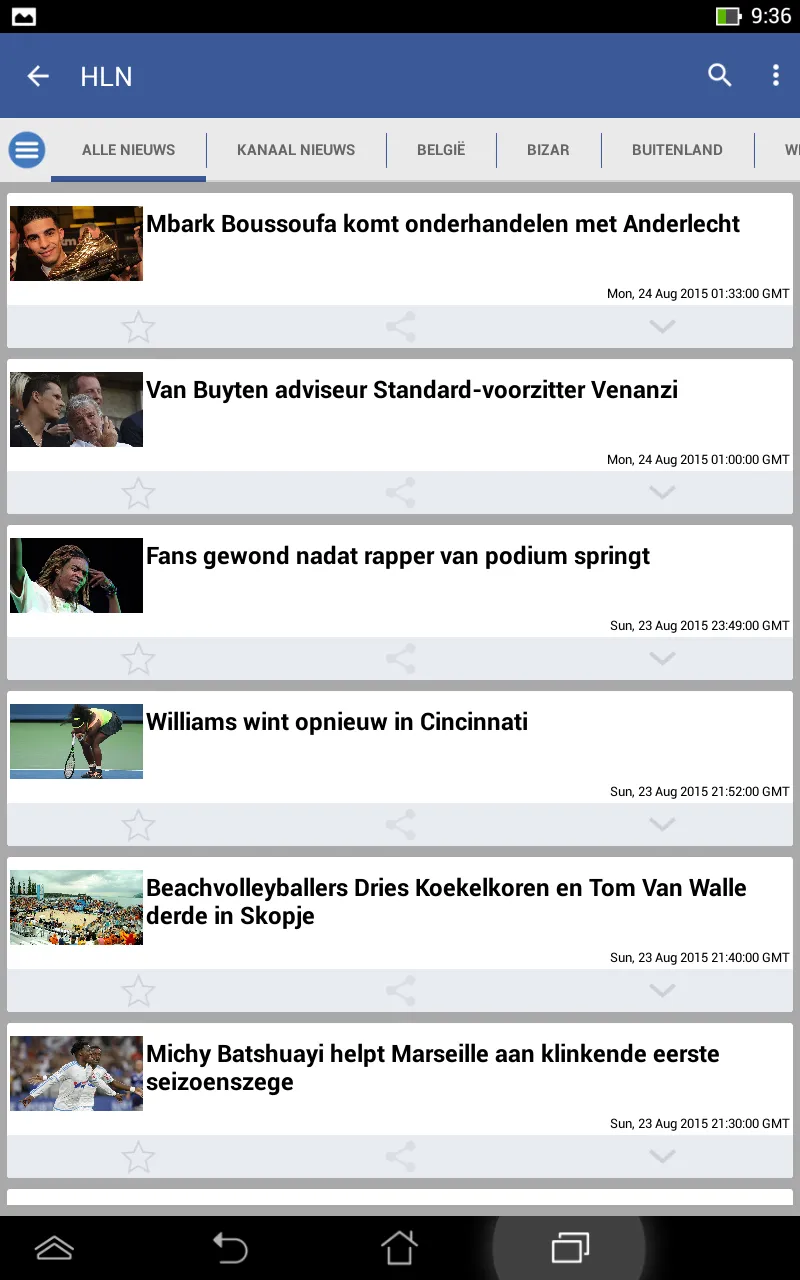 Belgium News | Indus Appstore | Screenshot