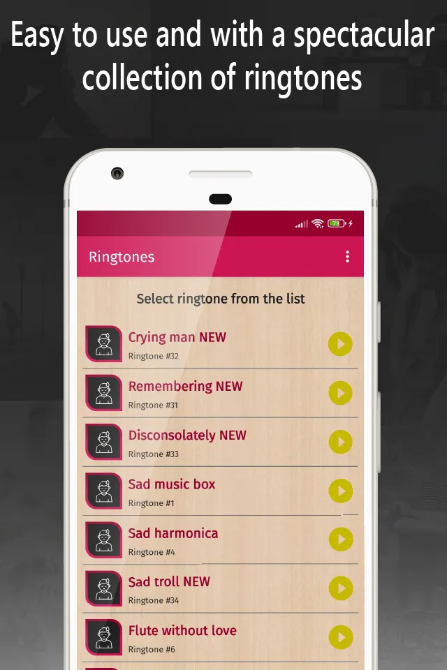 sad ringtones for phone | Indus Appstore | Screenshot