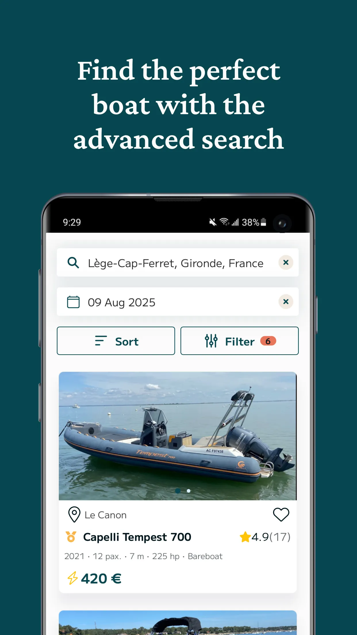 SamBoat - The Boat Rental App | Indus Appstore | Screenshot