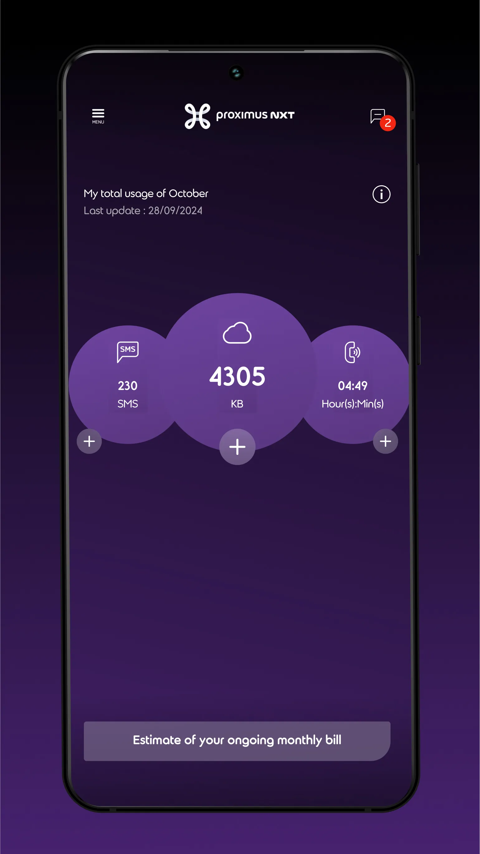 My Proximus NXT | Indus Appstore | Screenshot