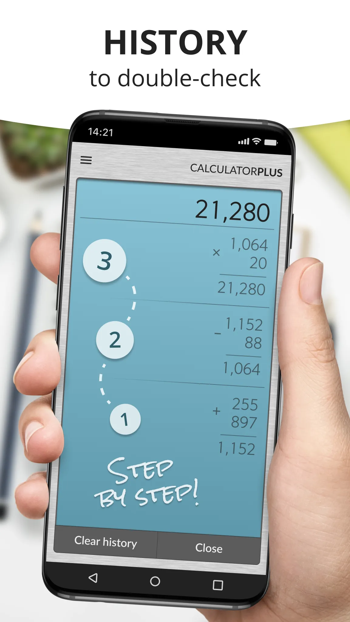 Calculator Plus with History | Indus Appstore | Screenshot