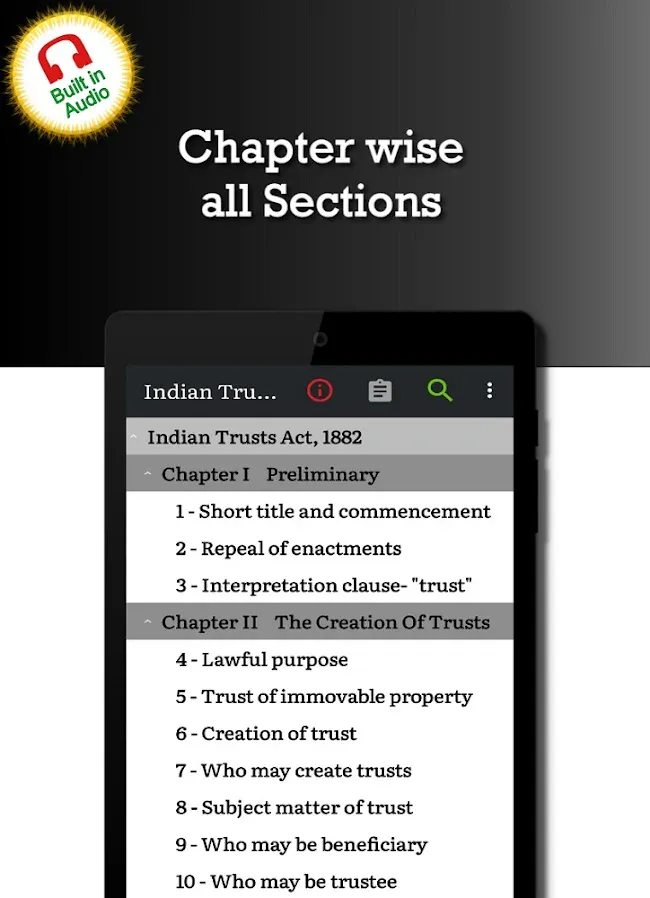 Indian Trusts Act 1882 | Indus Appstore | Screenshot