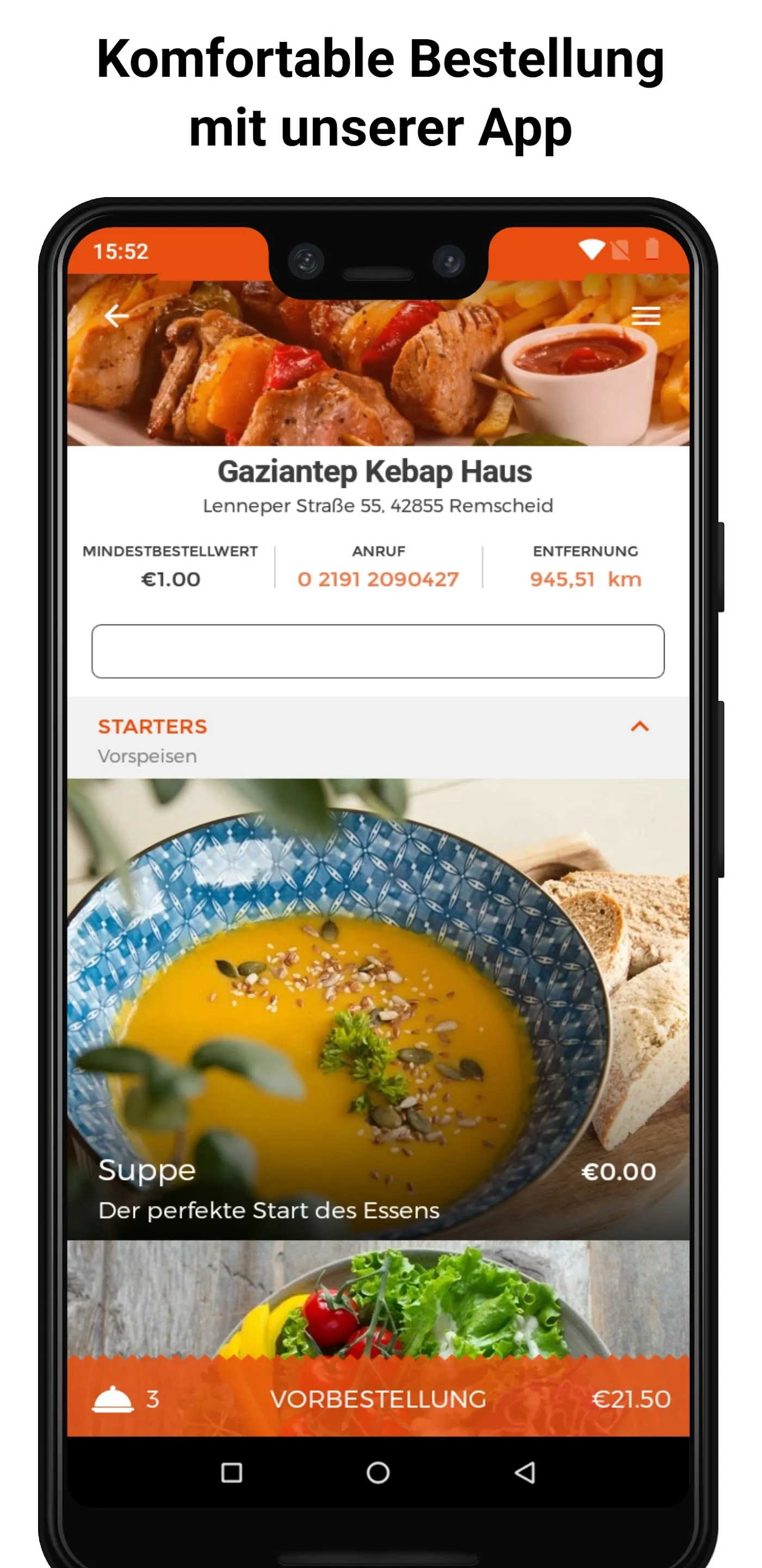 Gaziantep Kebap Haus | Indus Appstore | Screenshot