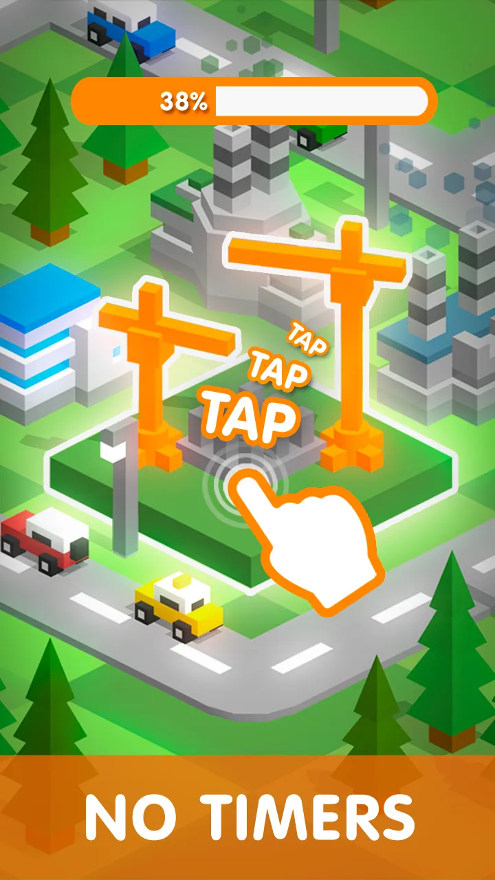 Tap Tap: Idle City Builder Sim | Indus Appstore | Screenshot