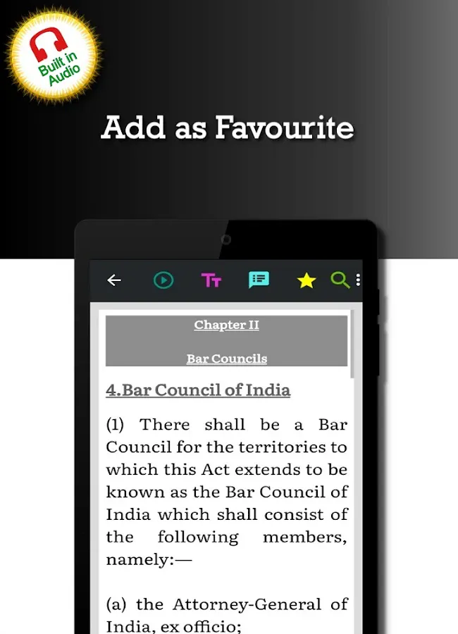 Advocates Act 1961 | Indus Appstore | Screenshot