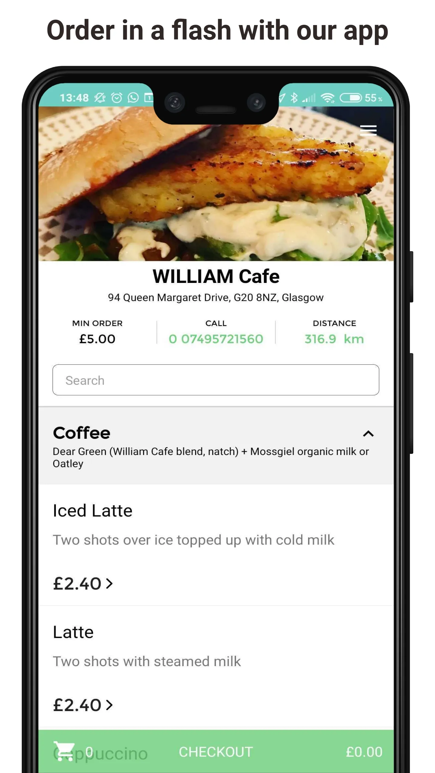 WILLIAM Cafe | Indus Appstore | Screenshot