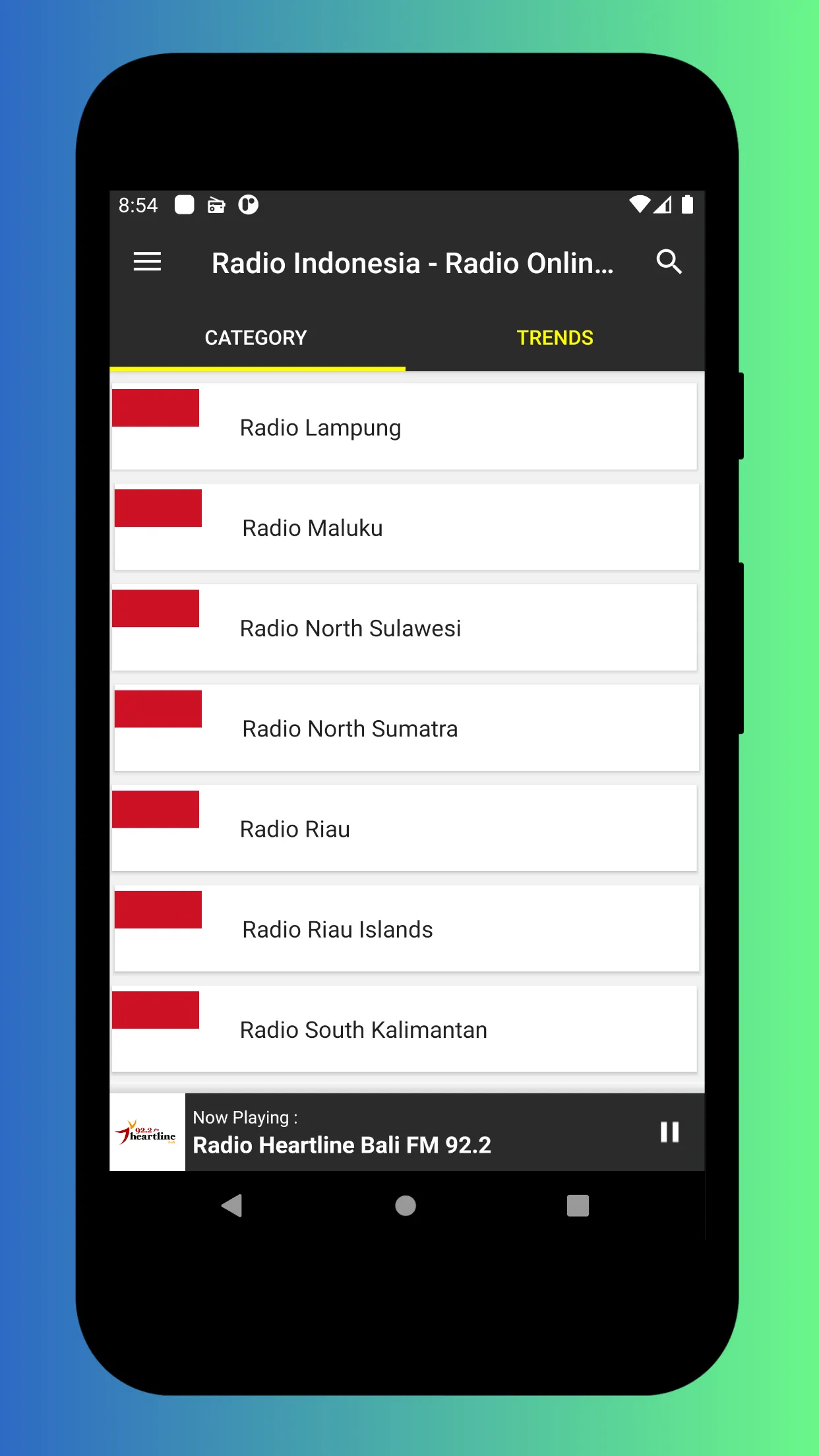 Radio Indonesia - Radio Online | Indus Appstore | Screenshot