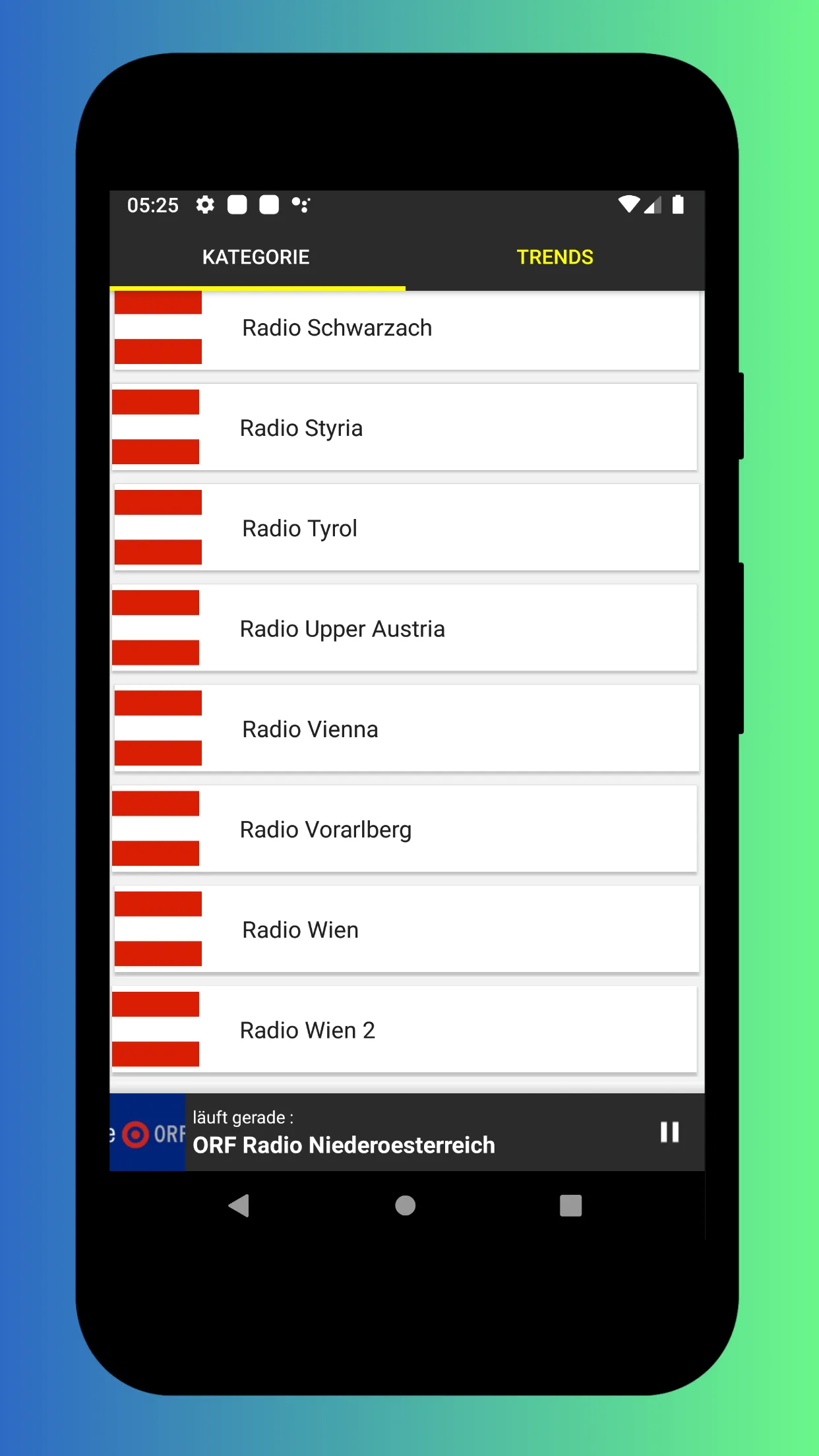 Radio Austria - Radio Online | Indus Appstore | Screenshot