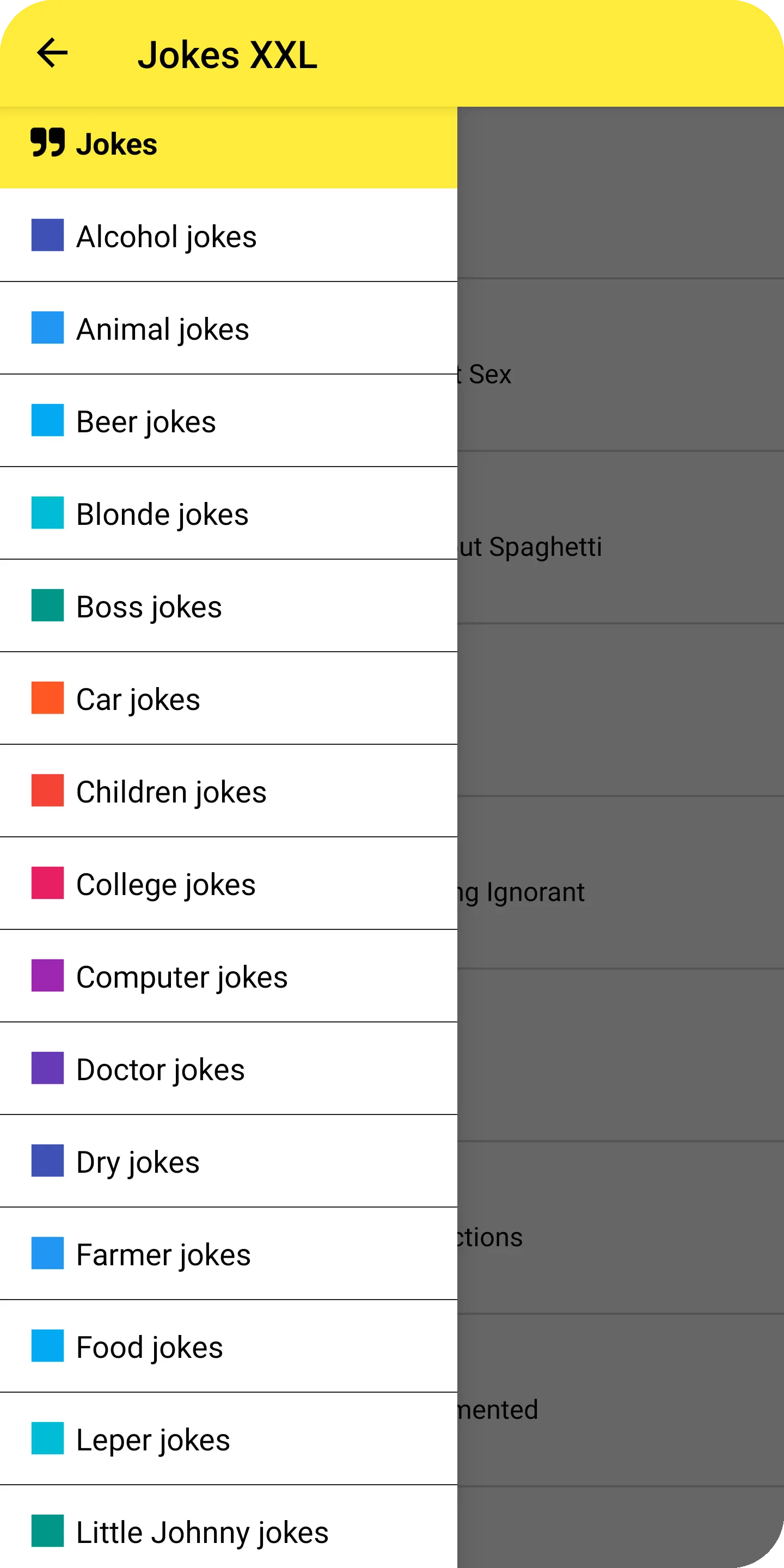 Jokes XXL | Indus Appstore | Screenshot