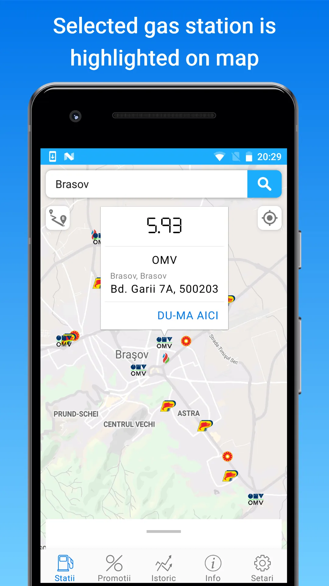 Peco Online - Fuel prices RO | Indus Appstore | Screenshot