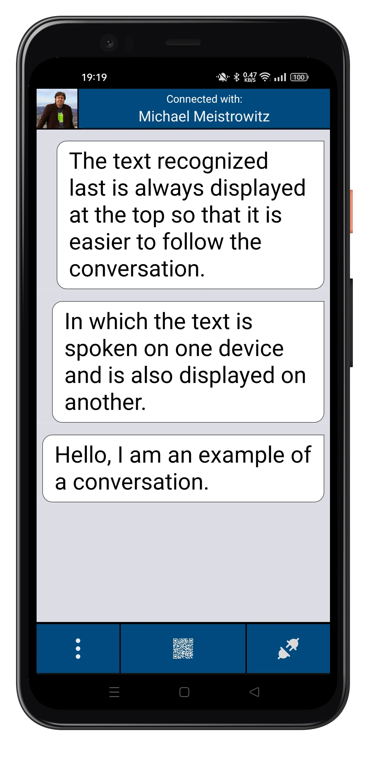 Speech to text helper for deaf | Indus Appstore | Screenshot