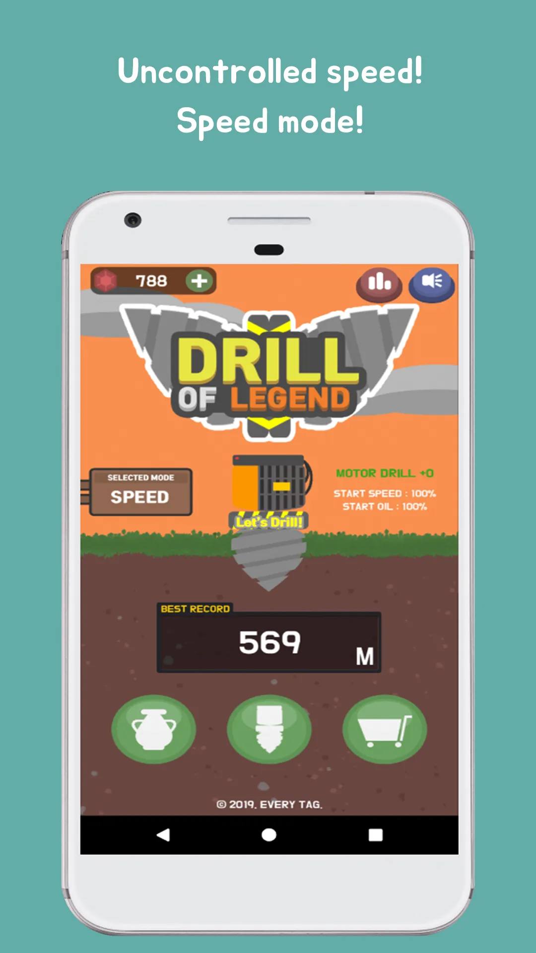 Legend Of Drill - infinite gro | Indus Appstore | Screenshot