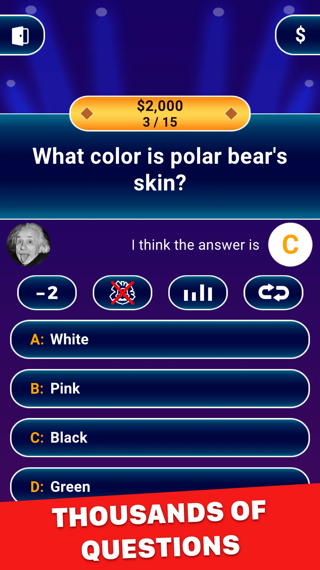 Millionaire 2025 - Trivia Game | Indus Appstore | Screenshot
