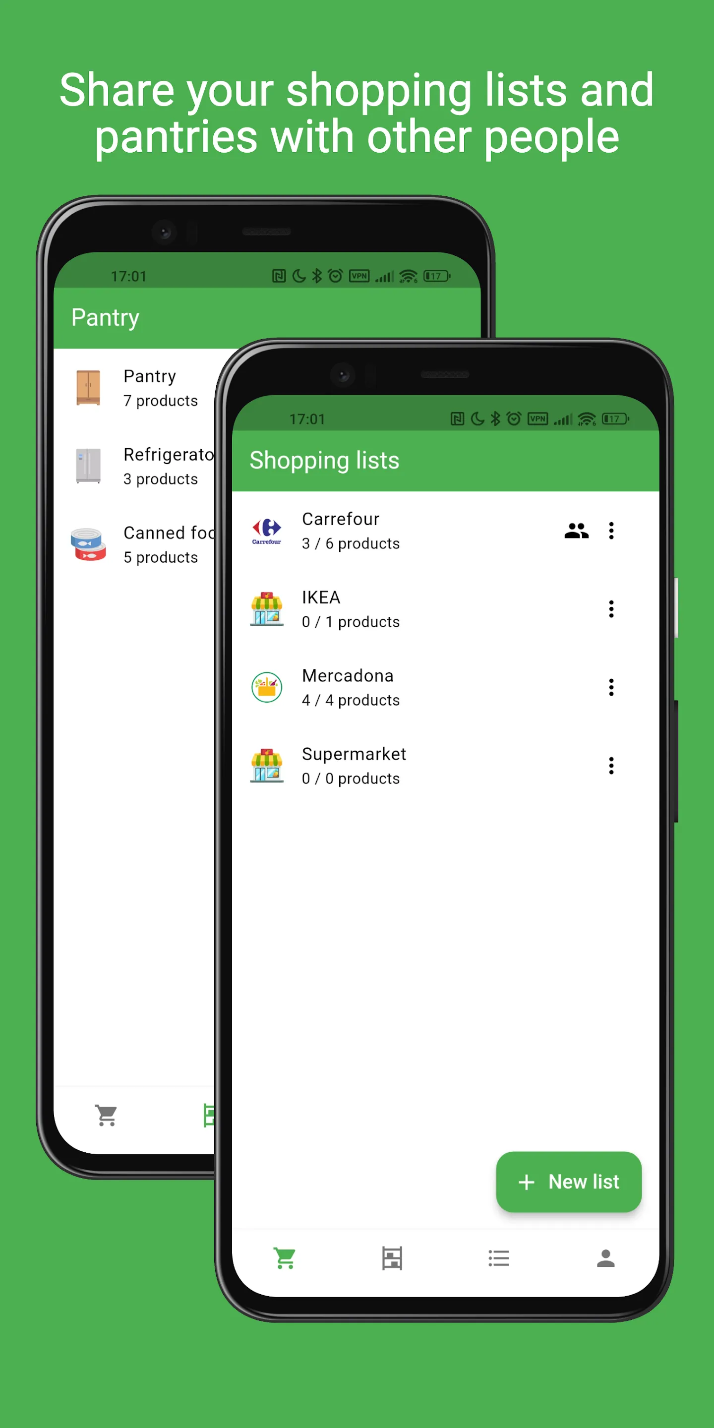 Grocery shared list and pantry | Indus Appstore | Screenshot