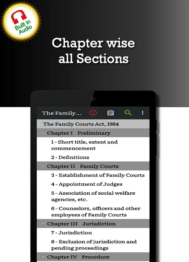 Family Courts Act 1984 | Indus Appstore | Screenshot