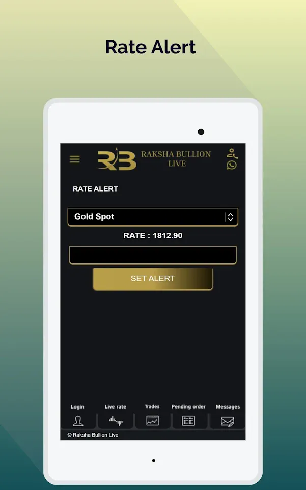 Raksha Bullion Live | Indus Appstore | Screenshot