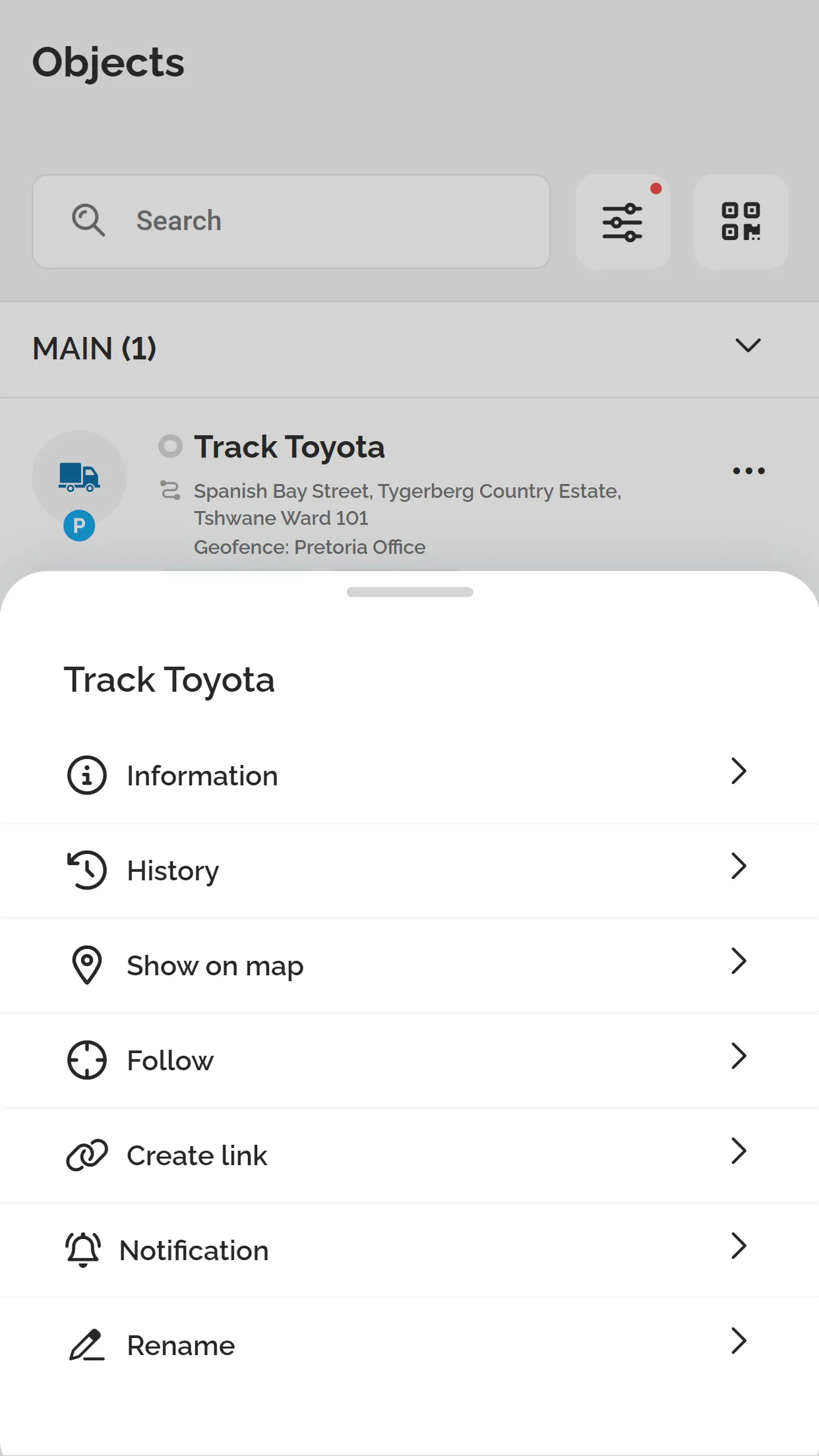 Falcon GPS Trackers | Indus Appstore | Screenshot