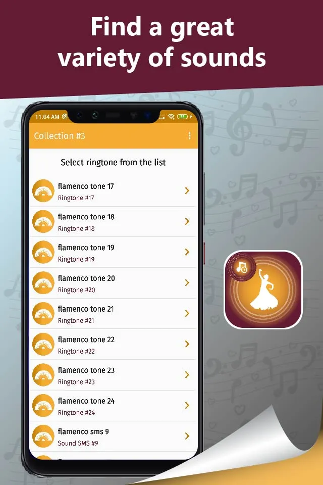 Ringtones Flamenco | Indus Appstore | Screenshot