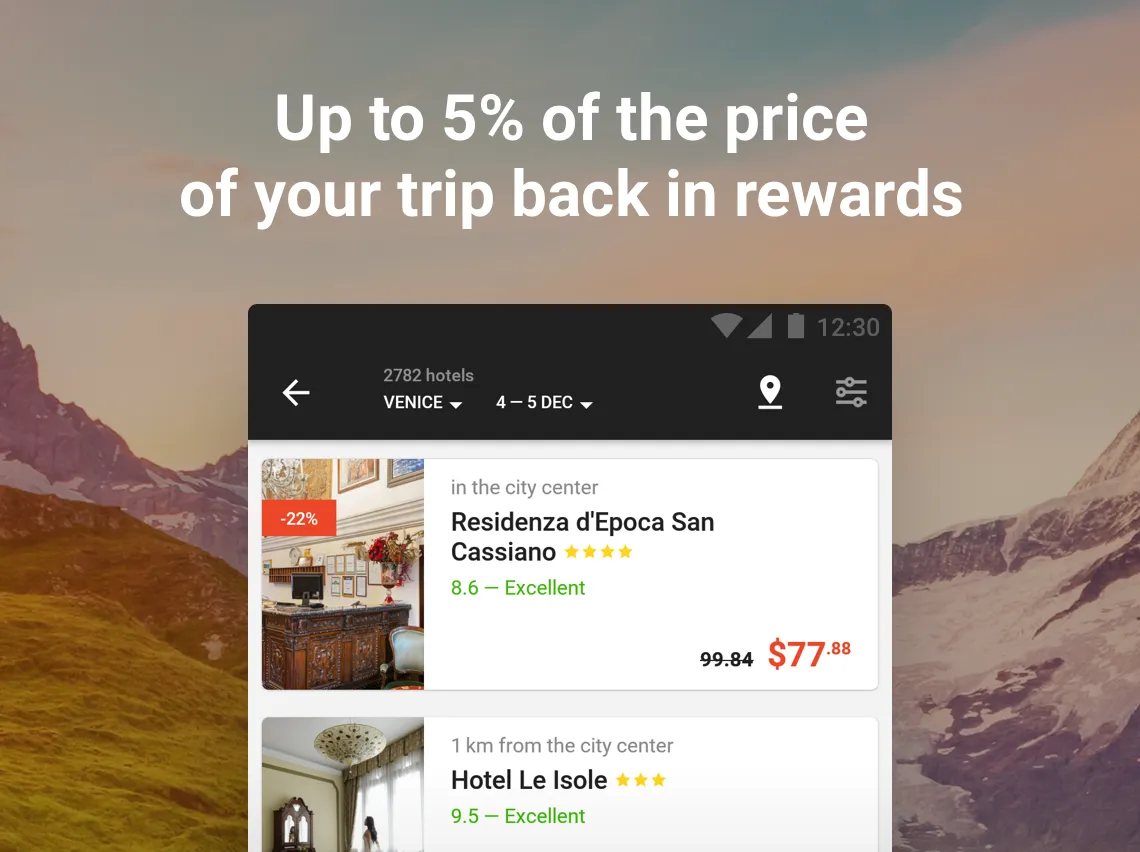 Hotels and Flights | Indus Appstore | Screenshot