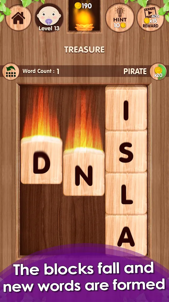 Falling Word Games - Addictive | Indus Appstore | Screenshot