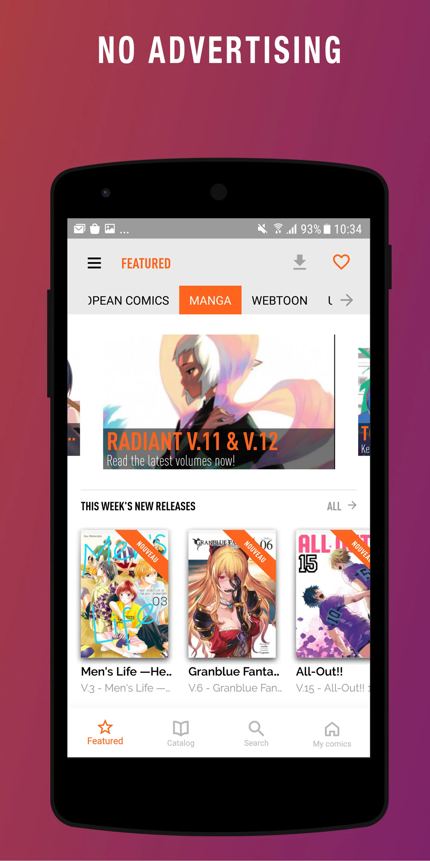 izneo: Read Manga and Comics | Indus Appstore | Screenshot