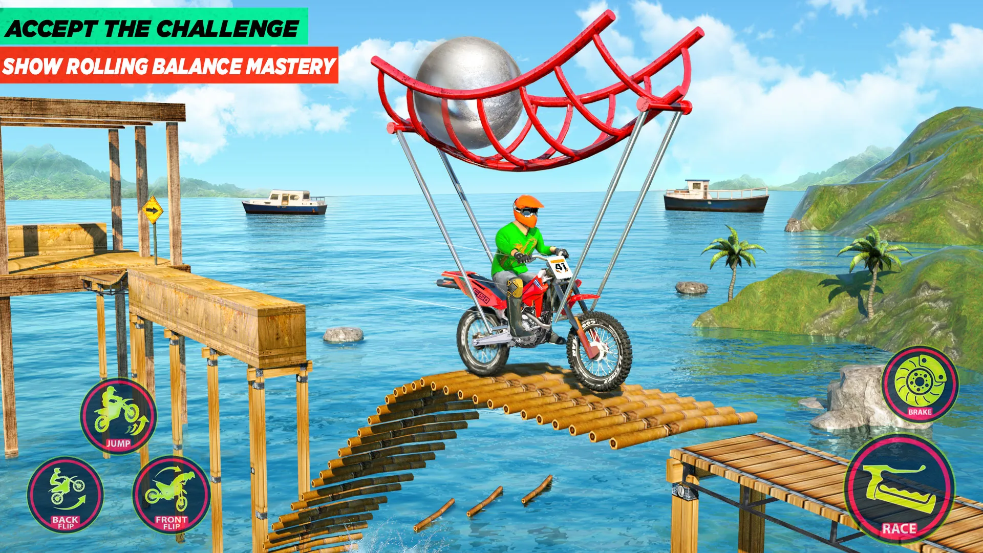 Bike Stunt 3D: Motorcycle Game | Indus Appstore | Screenshot