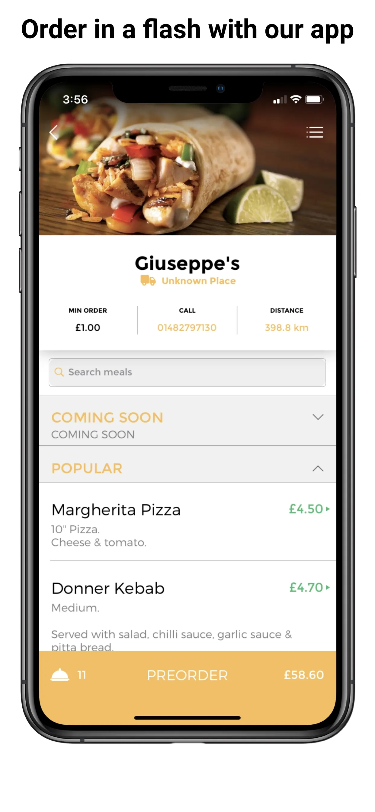 Giuseppe's Hull | Indus Appstore | Screenshot