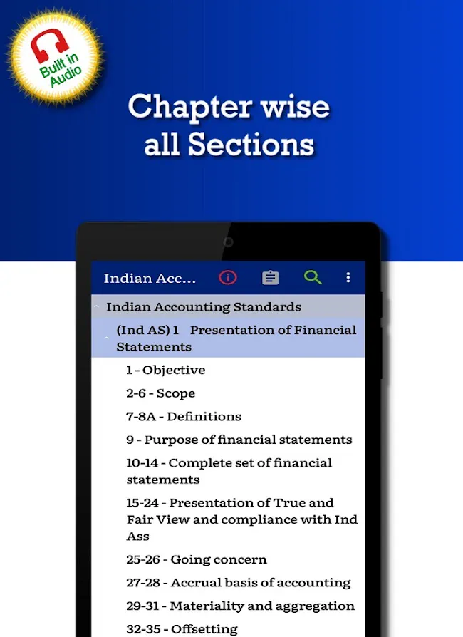 Indian Accounting Standards (Ind-AS) | Indus Appstore | Screenshot