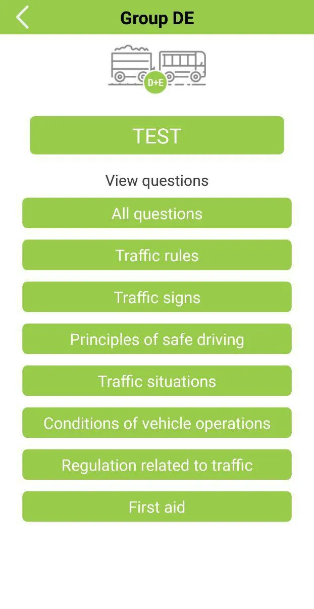 Driving school tests (CZ) | Indus Appstore | Screenshot