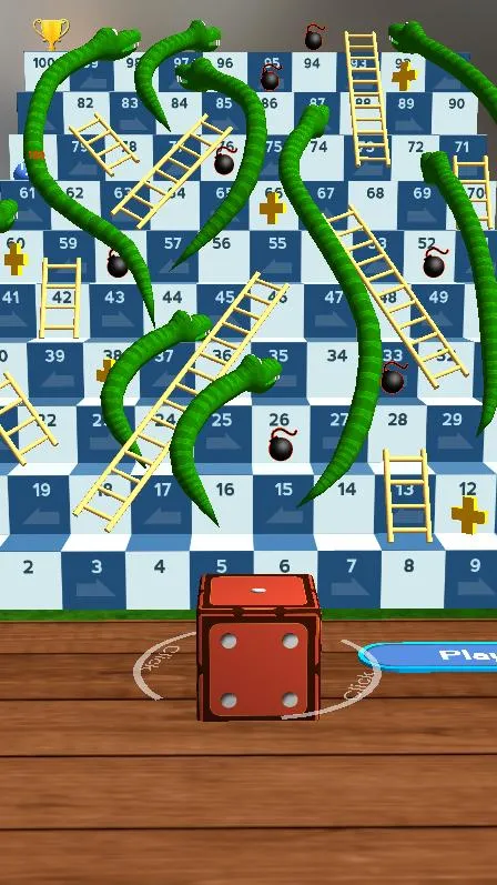 Snakes and Ladders - 3D Battle | Indus Appstore | Screenshot