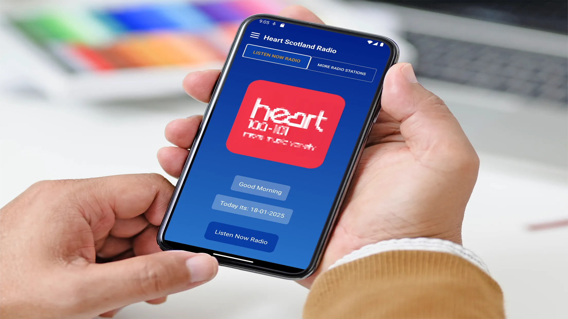 Heart Scotland Radio App UK FM | Indus Appstore | Screenshot