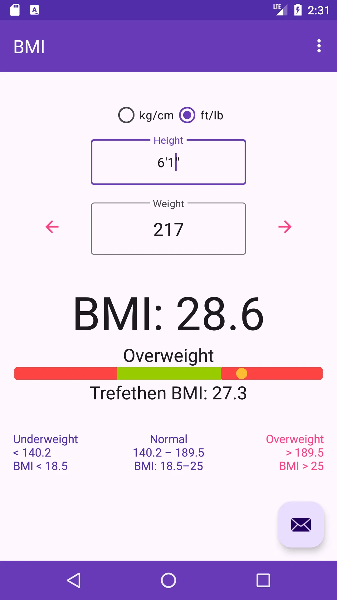 BMI Body Mass Index | Indus Appstore | Screenshot