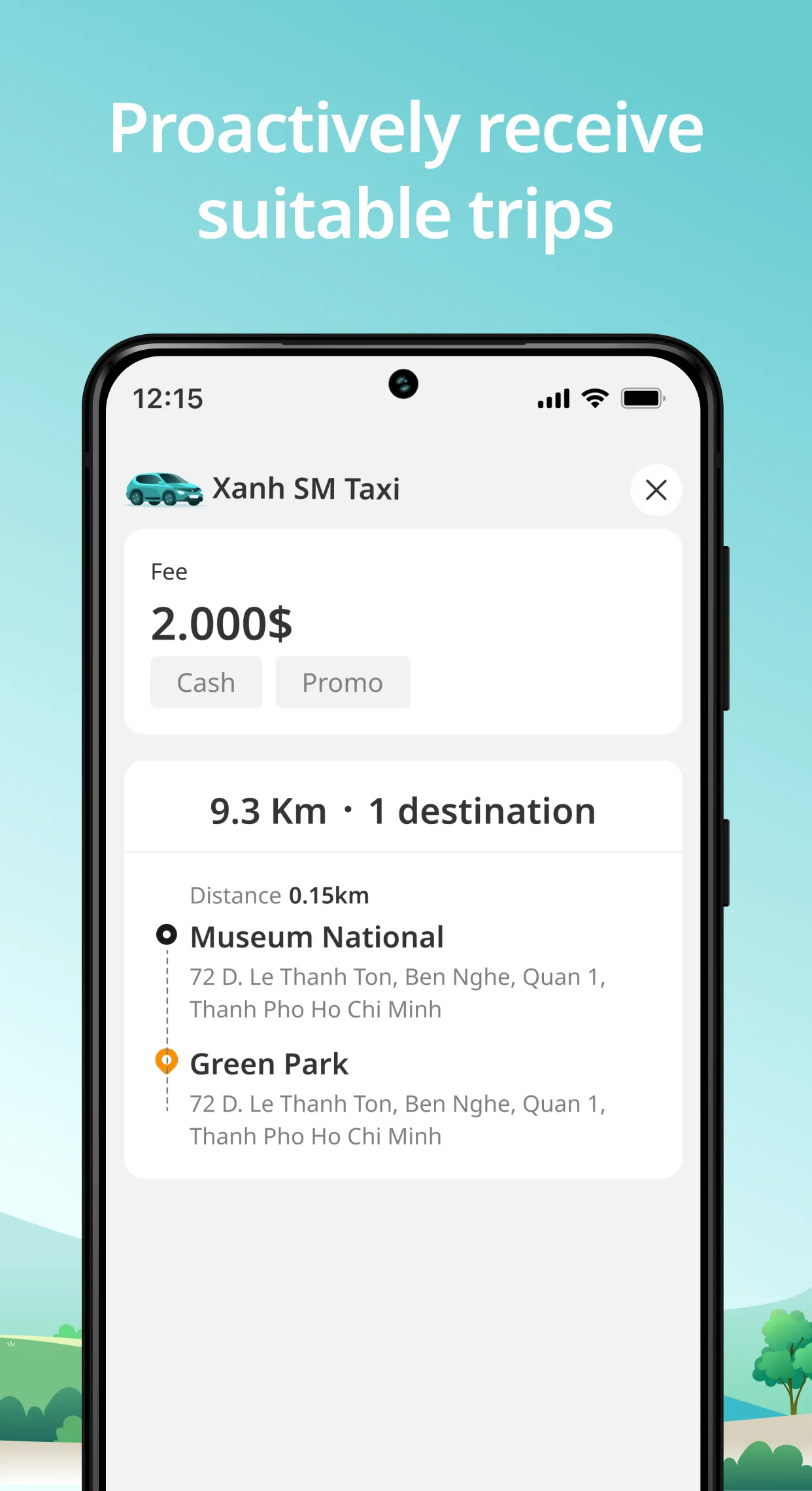 Xanh SM Driver | Indus Appstore | Screenshot